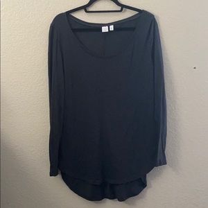 Charcoal Grey bp Long Sleeve Top